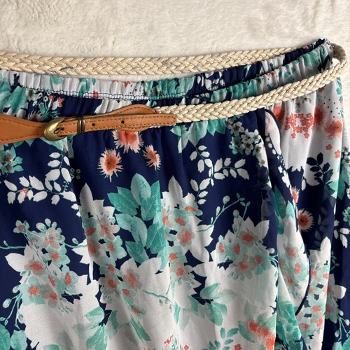 By & By Skirt Springtime Floral Sz. Lg - Picture 9 of 16