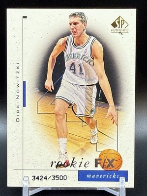 1998-99 SP Authentic - Rookie F/X Dirk Nowitzki #99 3424/3500 *Ready To Grade*