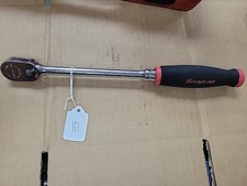 New Snap-on 38 Drive Red Soft Grip Chrome 12 12 Ratchet Fhl80 Dual 80 Tech