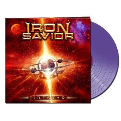 IRON SAVIOR - Firestar - ltd. purple Vinyl LP - NEU