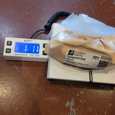 PRISMATIC POWDERS  Transparent Gold (1 LB / PPS-5139)