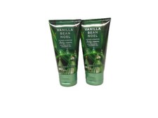 2 Bath  Body Works Travel Size Body Cream VANILLA BEAN NOEL Set of 2