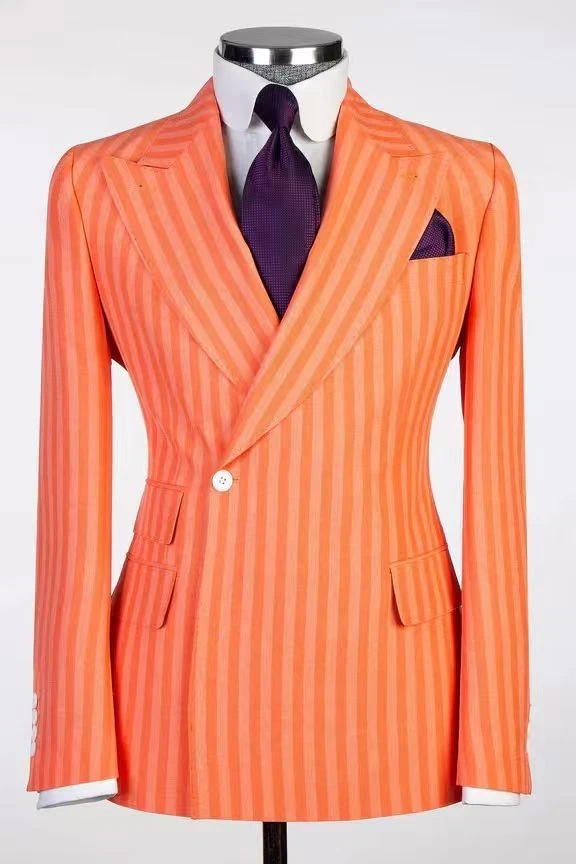 Double-Breasted Striped Suits & Blazers for Men for sale | eBay