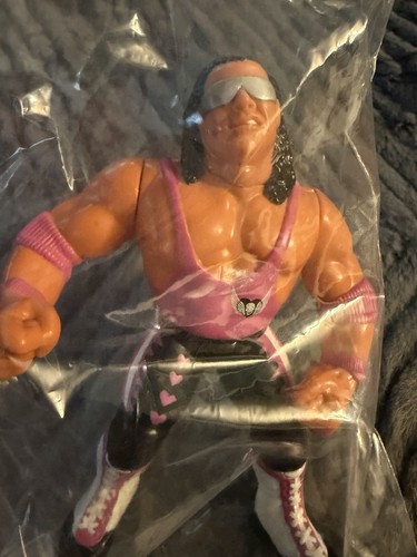 WWF Hasbro Bret The Hitman Hart SERIES 8 Red Card ...