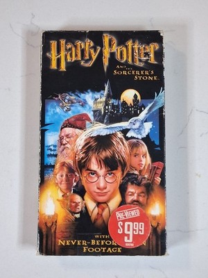 Harry Potter & the Philosopher's Stone (VHS, 2001)