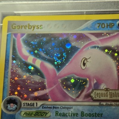 PSA 7 Gorebyss 🌀 17/92 EX Legend Maker Reverse Holo Stamped 2006
