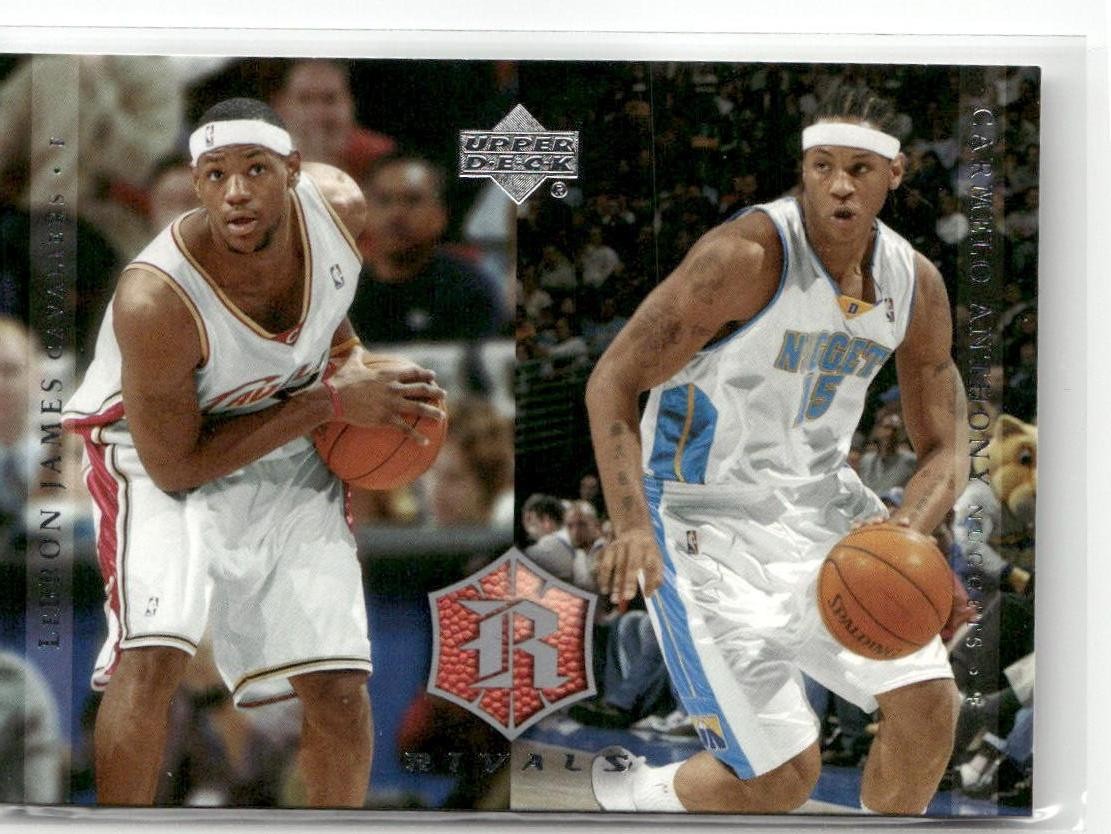 2004-05 Upper Deck Rivals Box Set #29 LeBron James / Carmelo Anthony