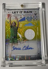 Sonia Citron - LET IT RAIN RELIC AUTO /75 2024-25 Bowman Best U Basketball