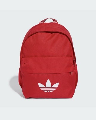 ADIDAS NEW Scarlet Red/White Adicolor Backpack