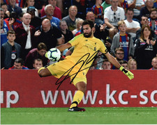 Liverpool FC Alisson Becker  Autographed Signed 8x10 Photo COA #3