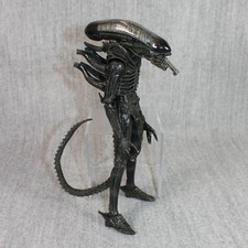 ALEINS NECA 2018 Black Xenomorph Warrior Action Figure Extended Mouth Rare VHTF