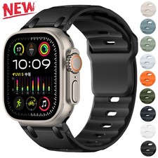 Sport Silicone Strap Band For Apple Watch Series 11 10 9 8 7 6 5 4 SE Ultra 3 2
