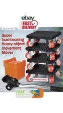 500kg Hand Dolly Furniture Mover Trolley Cart Heavy Duty Moving Tool Set
