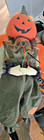 Halloween Folk Art  Primitive Looking Jol Headed Boy Shelf Sitter — photo 6