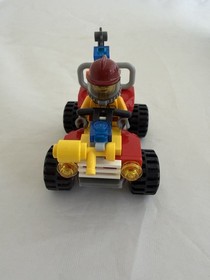 Lego City 4427 Fire ATV Building Toy 50 pcs Complete