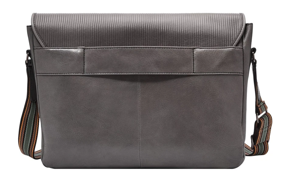 FOSSIL laptop bag Greenville Messenger Lead Gray - Image 3 of 4