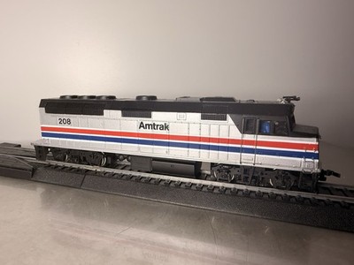 Bachmann Spectrum HO Scale Amtrak Locomotive #208 Blinking Lights RUNS NEW