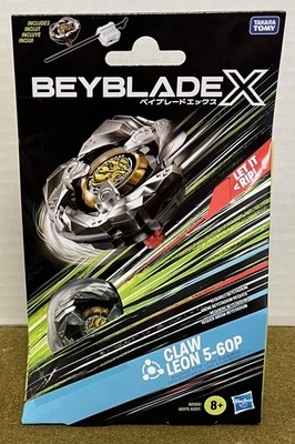 Hasbro Takara Tomy Beyblade X Claw Leon 5-60P Starter Pack w/Launcher & Ripcord