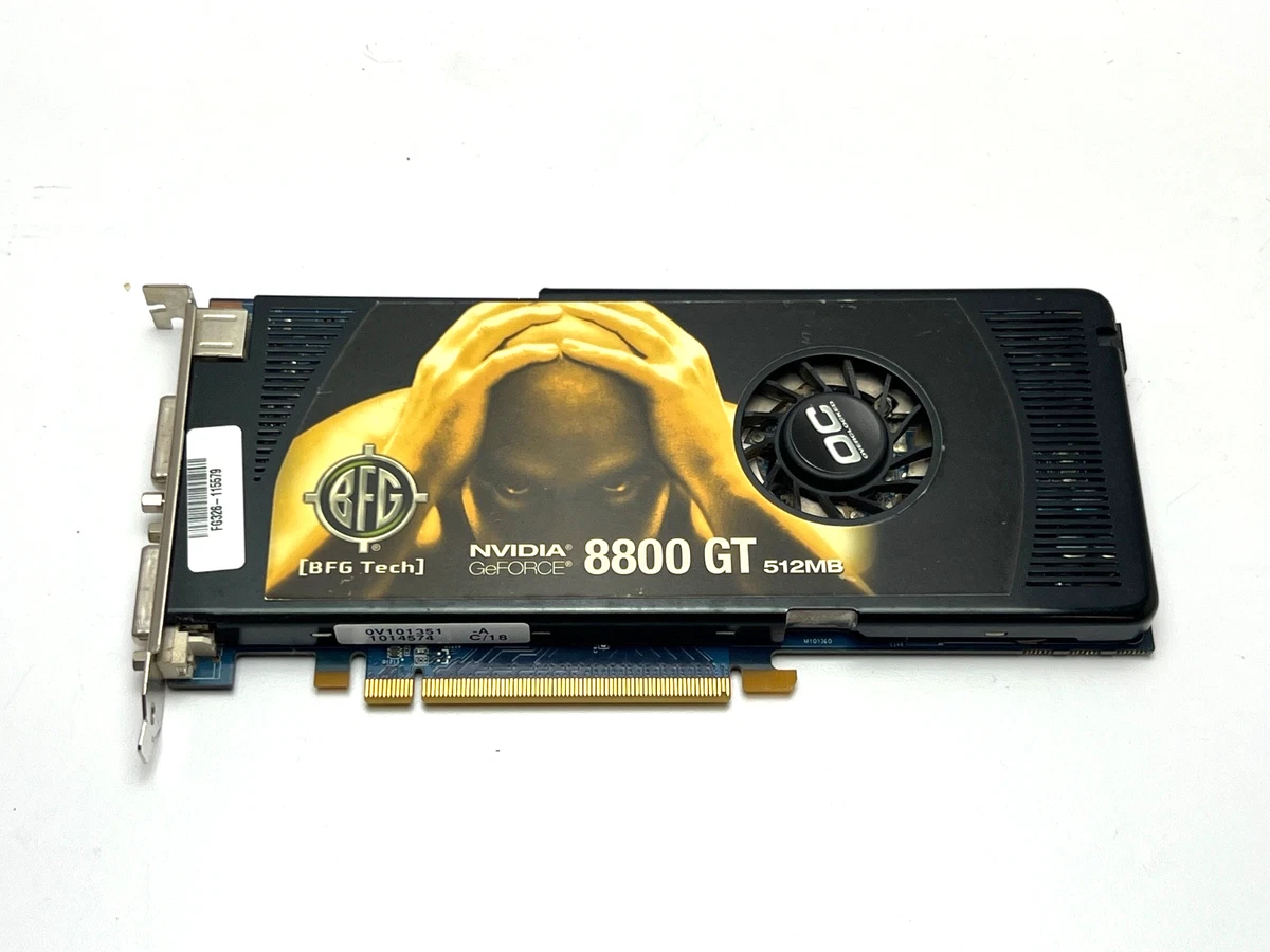 NVIDIA GeForce 8800 GT NVIDIA 512 MB Memory Computer Graphics