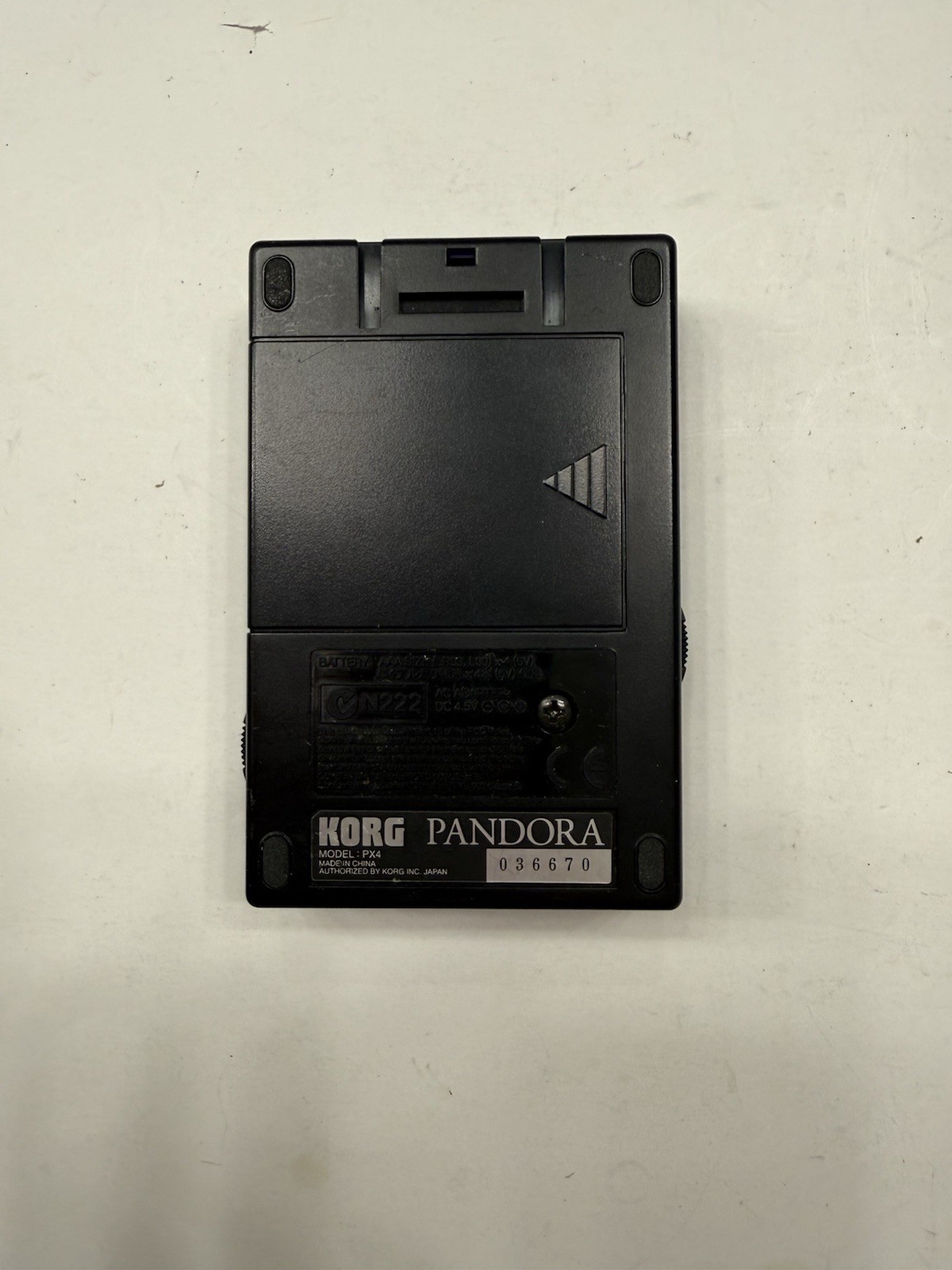 Korg Toneworks PX4 Pandora Personal Mini Compact Multi Effects Processor + Box