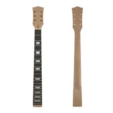 Electric Guitar Neck 22 Fret 24.75 Inch Mahogany Neck Set in Heel Replacement
