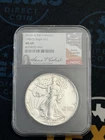 1986 (S) Struck at San Francisco Silver Eagle NGC MS69  Anna Cabral