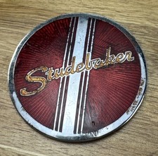 Original 1941 Studebaker Horn Cap Button Commander Cruiser Emblem Original 1941 Studebaker Horn Cap Button Commander Cruiser Emblem