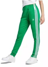 Adidas Originals SST Adicolor Classics Track Pants Women's Green IK6601 Small