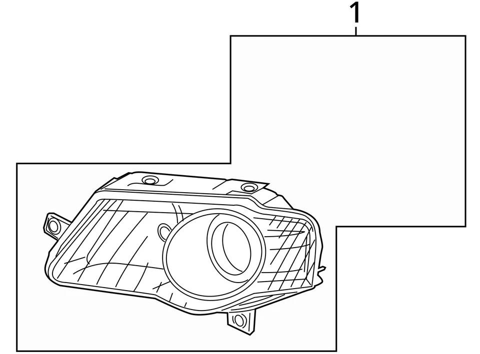 Faro delantero derecho pasajero Volkswagen Passat 2006-2010 OEM ZVOUV Foto 4 de 4
