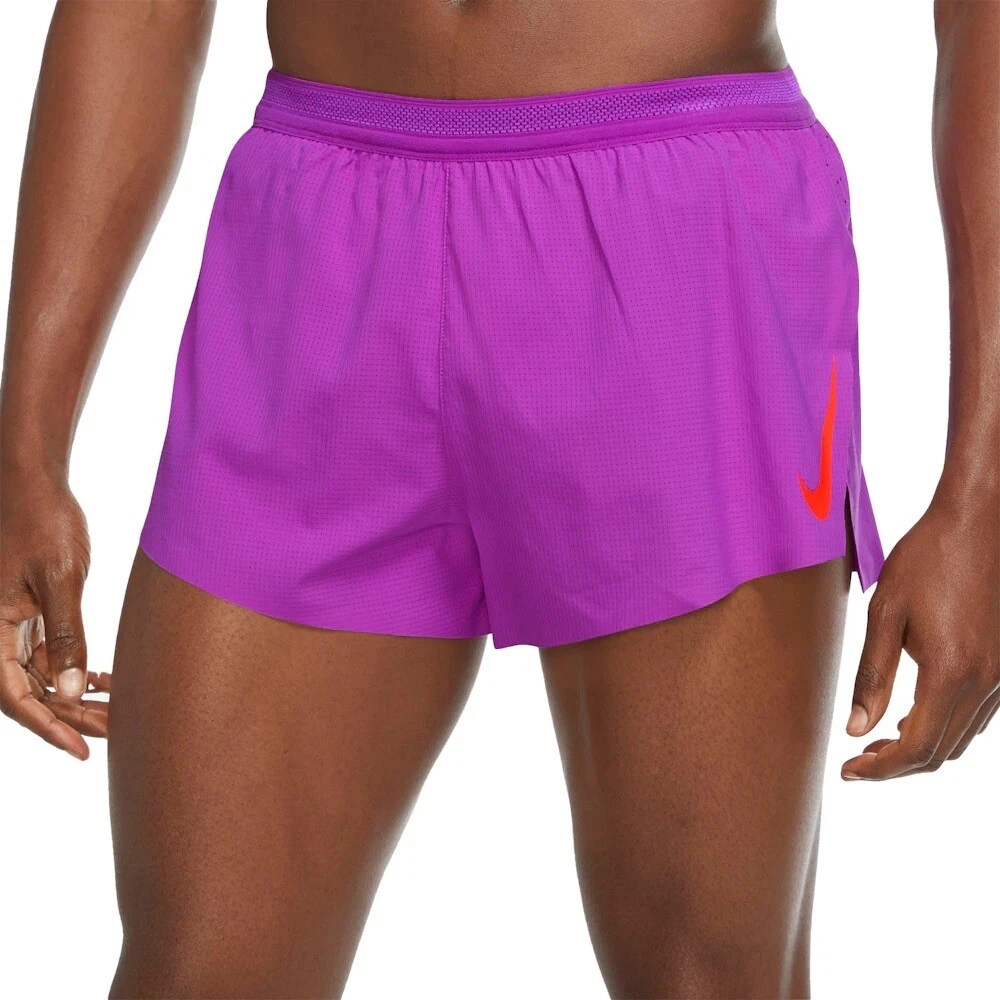 Mens NIKE AEROSWIFT Running Gym Training Racing Shorts Size XL CJ7837-552