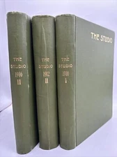 The Studio Decorative Art Books 1912, 1916 Hardcover 