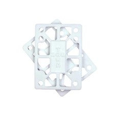 Dogtown Risers 1/2" White