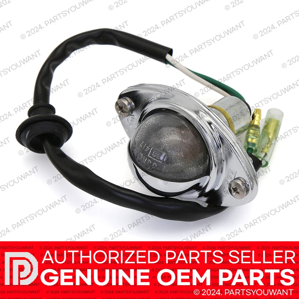 GENUINE Toyota 1979-1984 Land Cruiser BJ40 FJ40 OEM Rear License Plate Light SET Foto 3 de 4