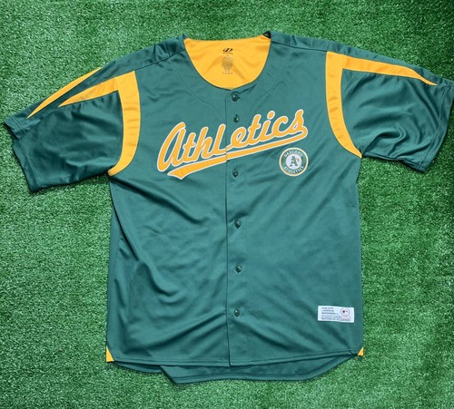 yellow a's jersey