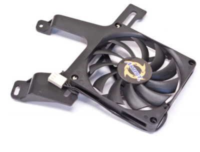Adjustable PCI System Slot Bracket w/ 80mm Fan