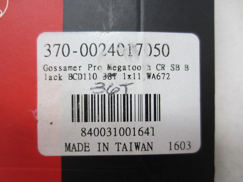 FSA Gossamer Pro Super ABS 10/11 Speed 110BCD 36T Road CX Bike Bicycle Chainring - Image 3 of 4