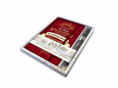 Harry Potter: Harry Potter Hardcover Ruled Journal and Wand Pen Set by...