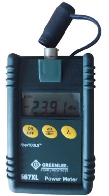 GREENLEE 567XL fiberTOOLS POWER Meter