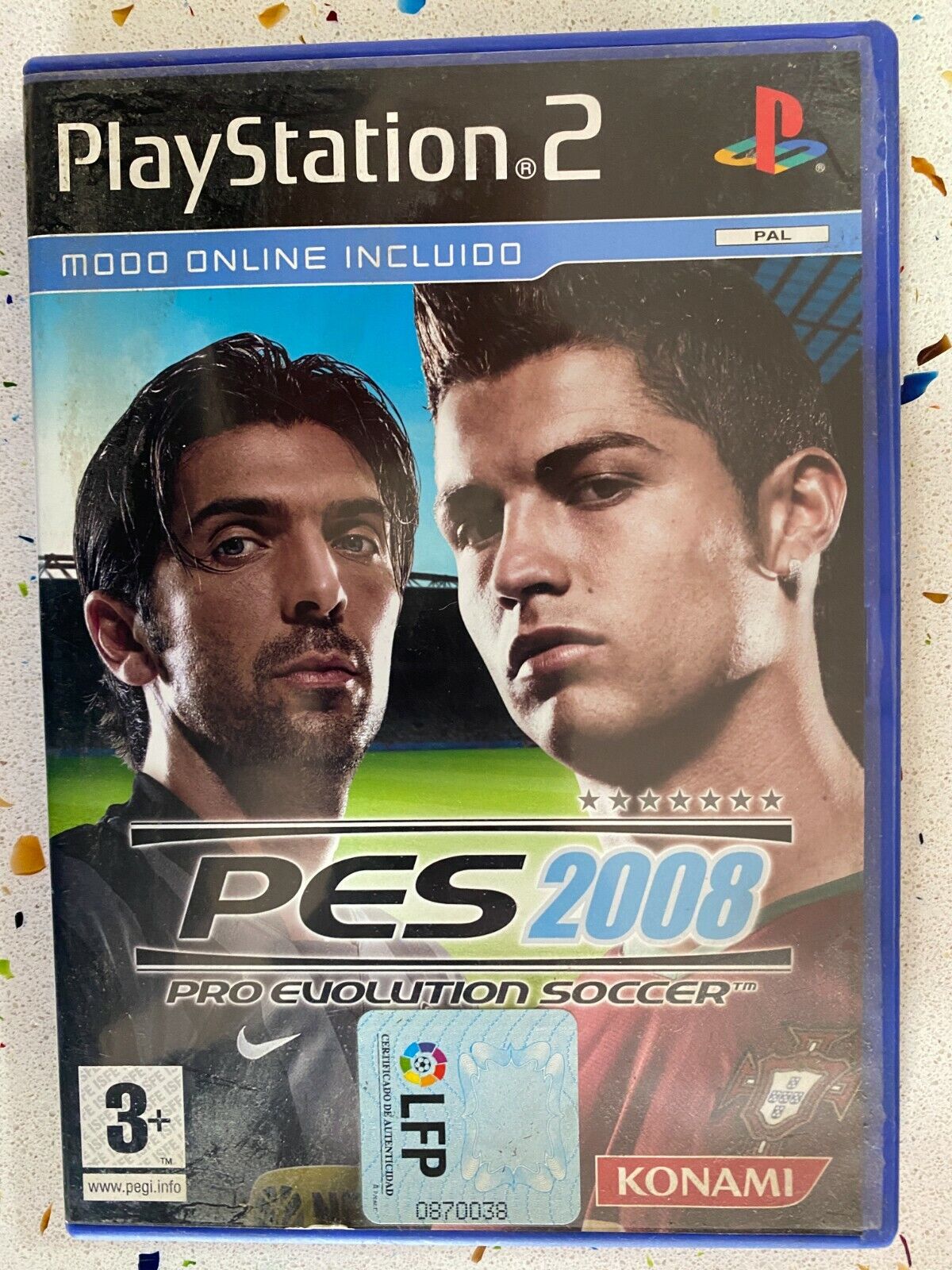 Jogo PES Pro Evolution Soccer 2008 Original - PS2 - Sebo dos Games - 10  anos!