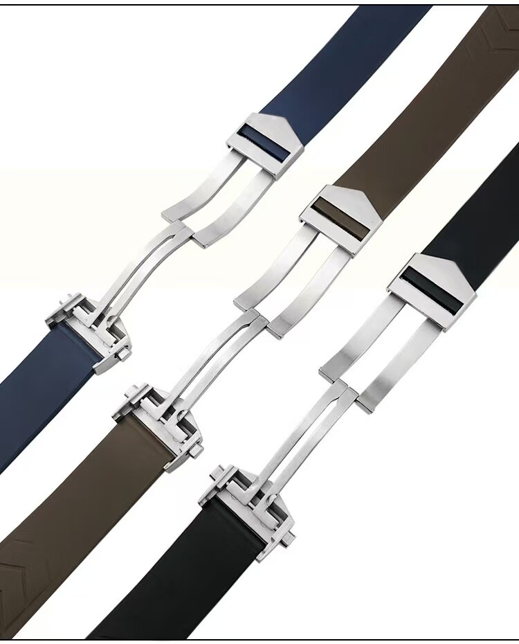 22mm Cinturino In Silicone Di Gomma Nuovo Stile Cinturino Nero Blu Marrone Adatto Per Orologio Tag Heuer CARRERA Serie AQUARACER 20mm