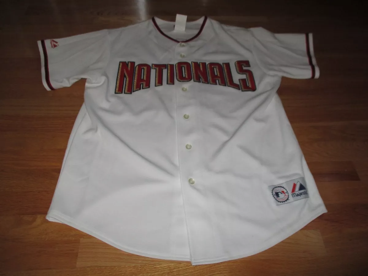 Majestic FELIPE LOPEZ No. 2 WASHINGTON NATIONALS (LG) Jersey