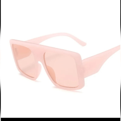 NWOT Pink Oversized Square Glasses | eBay display picture 2
