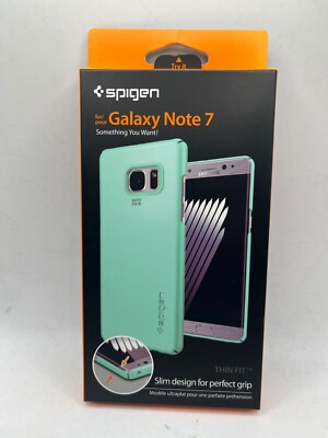 Spigen Thin Fit Series Case For Samsung Galaxy note Mint Or