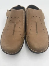 Drew Shoe Women's Walking Slip-On Genuine Leather Flat  7W EUC