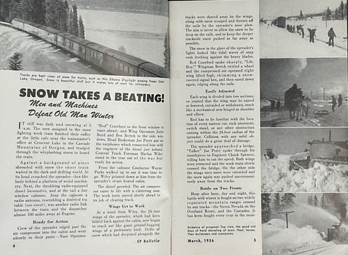 Boletín del Pacífico Sur de la década de 1950 - Revista para empleados de Pacific Lines - Paseos en pasajeros - Imagen 13 de 19