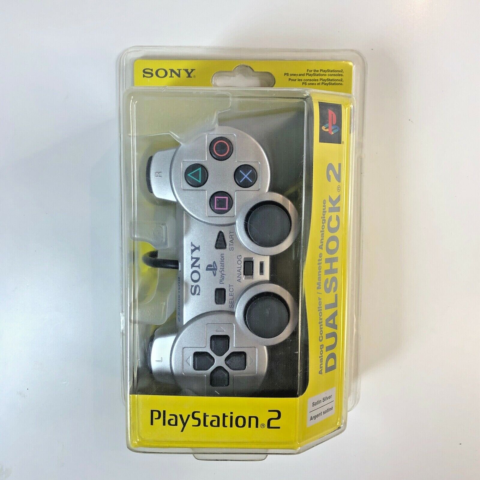 PS2 DualShock 2 Controller - Satin Silver