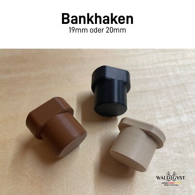 Bankhaken Benchdogs Kunststoff 19 & 20 mm z.B. für Festool MFT
