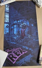 THEODORE REX Poster DANIEL DANGER Screen Print HOW DID THIS GET MADE Numbered