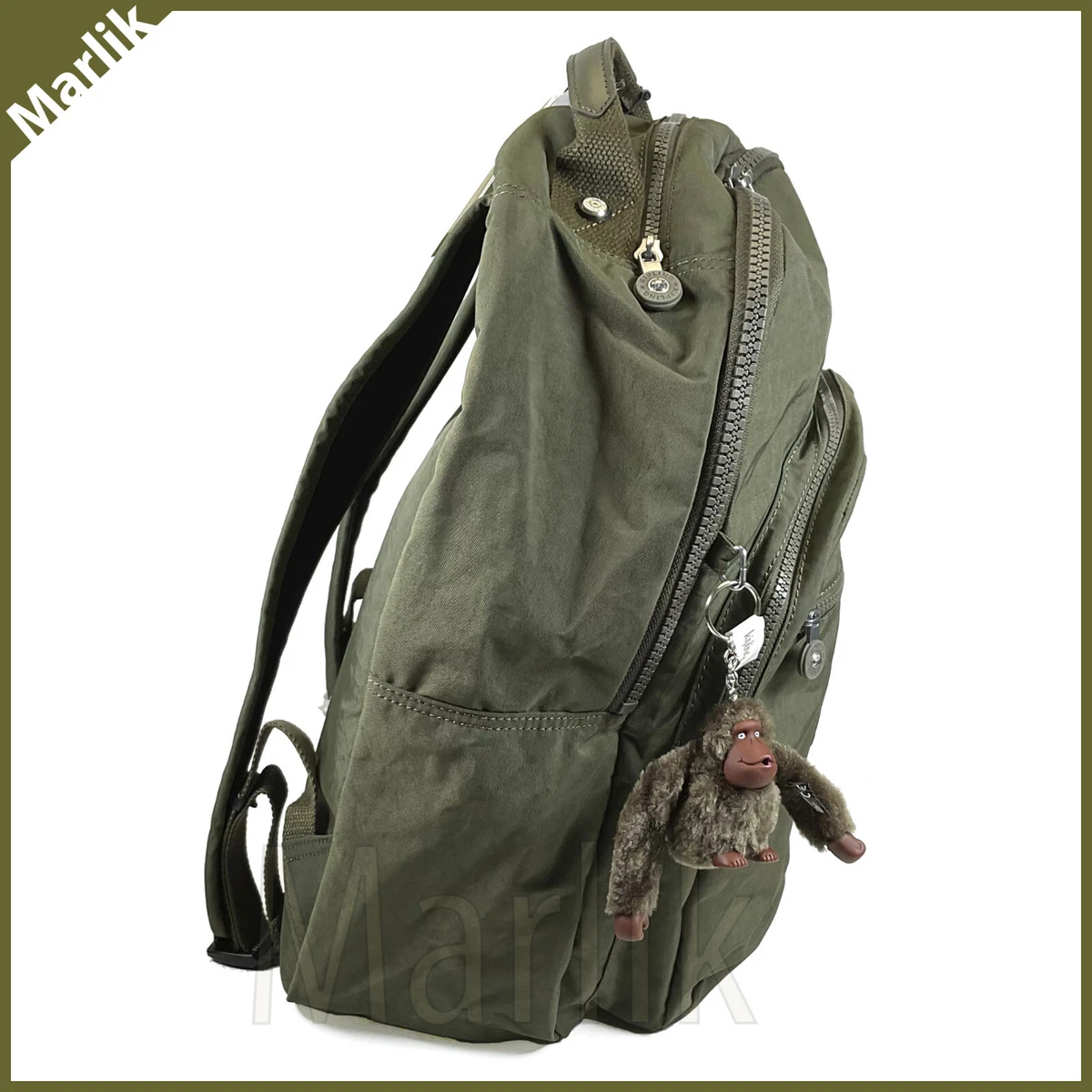 Kipling Seoul Large Backpack, Jaded Green Tonal KI1206, w Laptop  Protection, NEW | eBay
