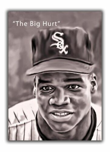 2015 FRANK THOMAS # 1 CWS 11/24 ORIGINAL PRINT ART SKETCH CARD ARTIST SIGNED - Picture 1 of 2